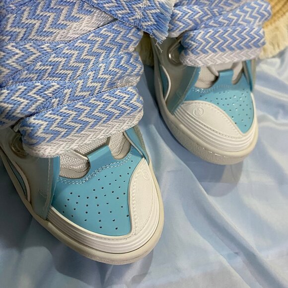 Lanvin Sneakers in Light Blue - Picture 4 of 10